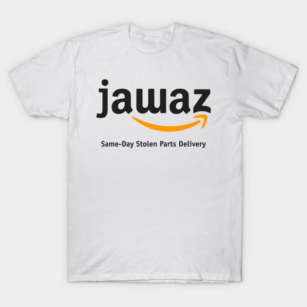 Jawaz (in White) T-Shirt by MutineerDisaster